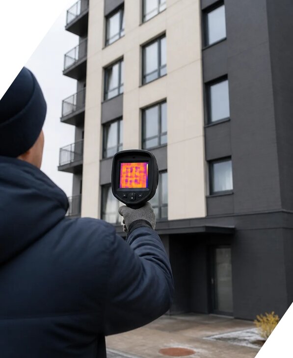 Тепловизионное обследование зданий в Симферополе от 5194 р. | ЭкспертизаРоссия