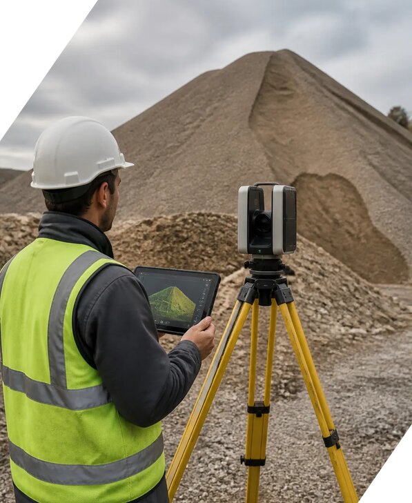 Лазерное 3D сканирование насыпей в Симферополе от 15581 р. | ЭкспертизаРоссия